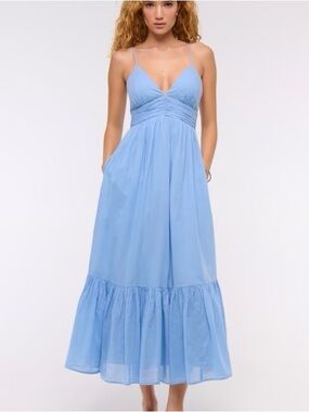 A&F Blue Maxi Dress